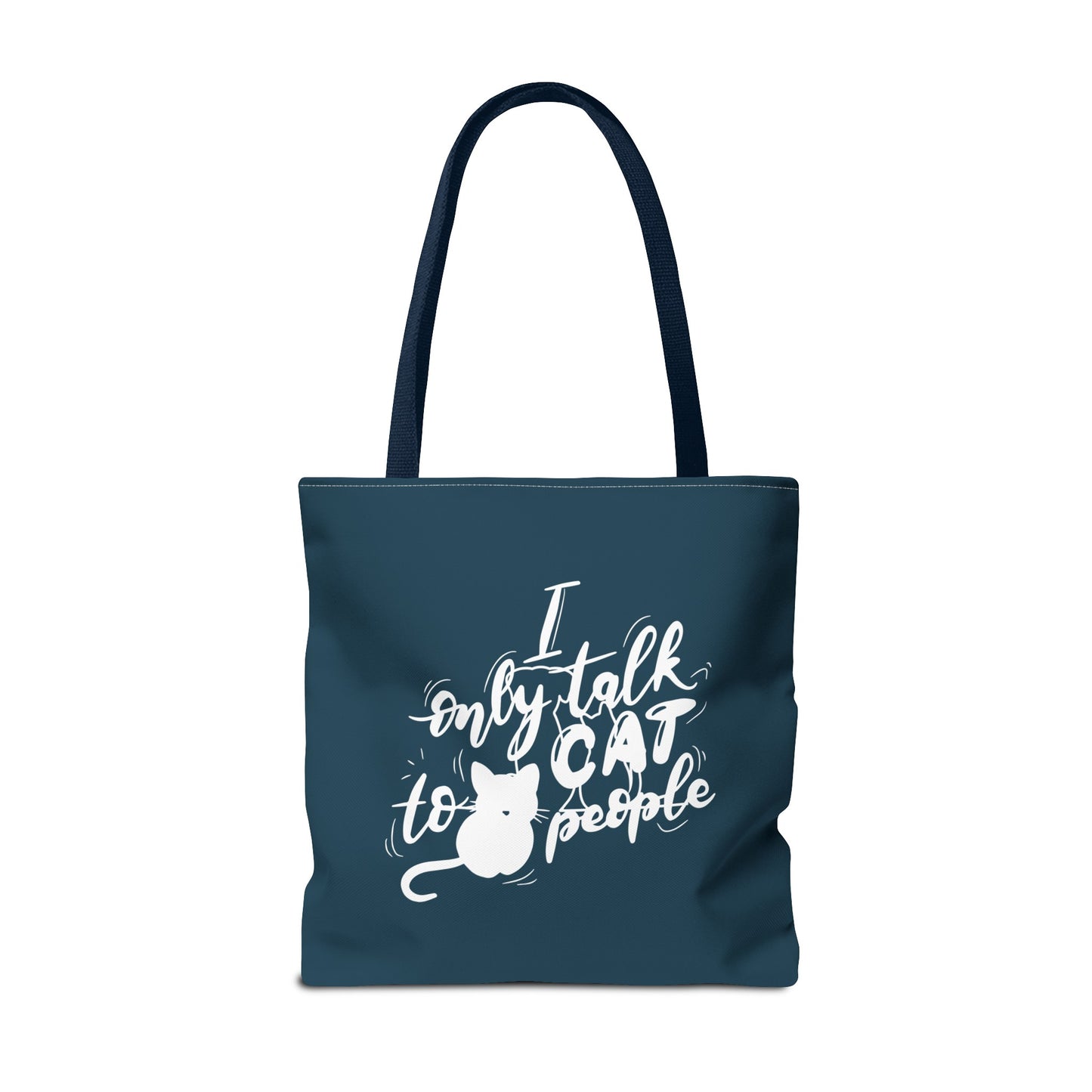 The Blue Cat Lover Tote