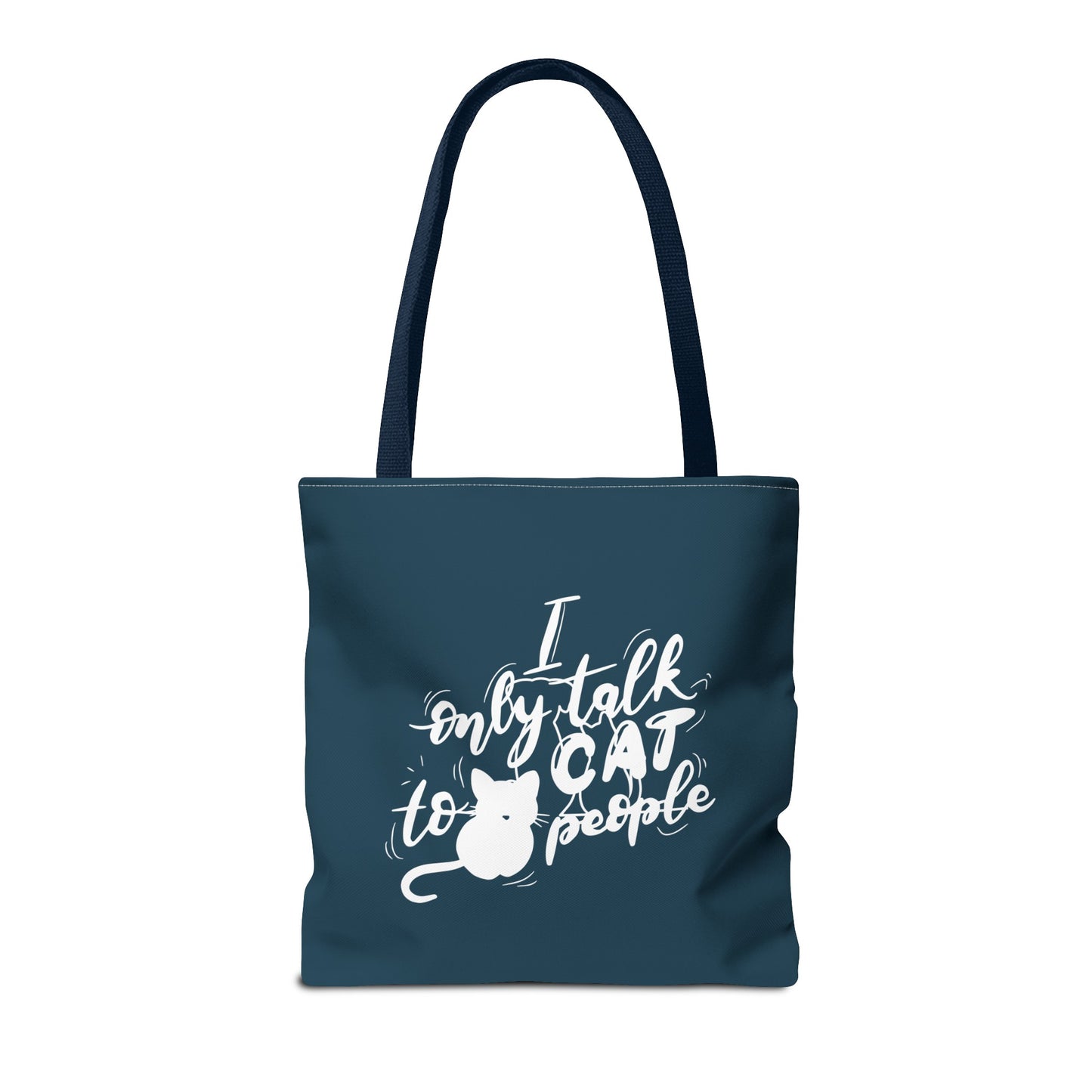 The Blue Cat Lover Tote