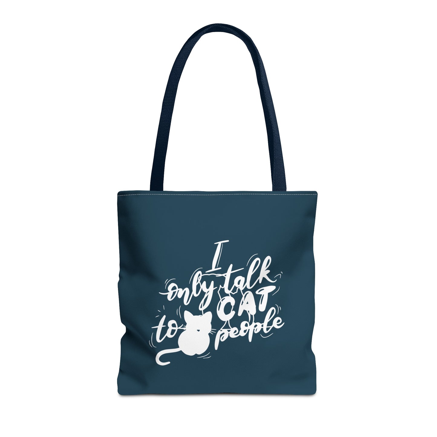 The Blue Cat Lover Tote